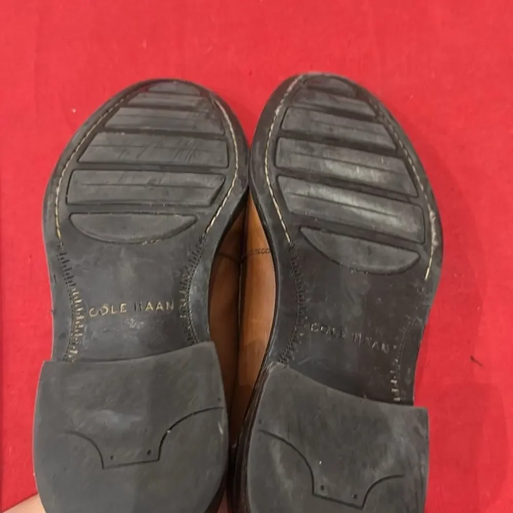 Cole Haan Brown Leather Loafers Slip-On Classic
